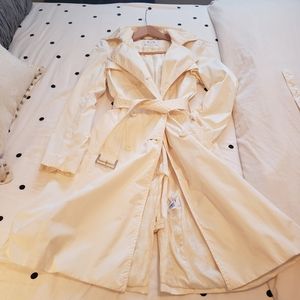 Off white trench coat